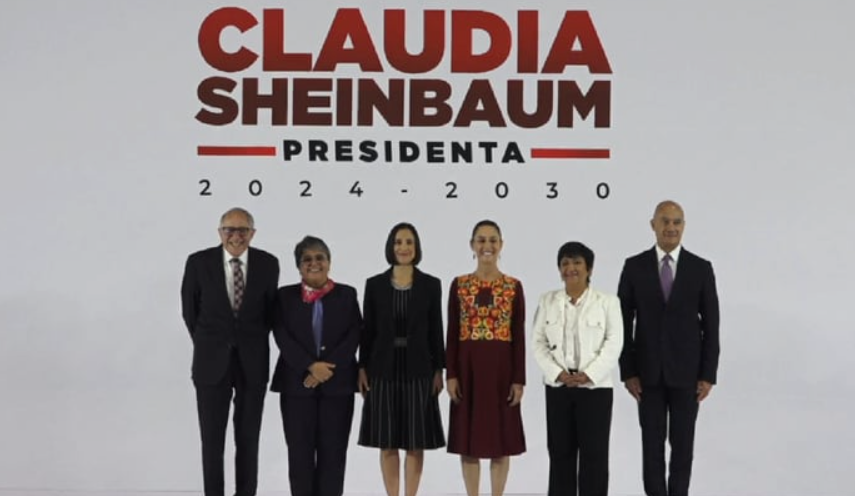 Claudia Sheinbaum anuncia la segunda parte de los integrantes de su gabinete presidencial